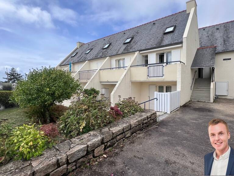 SAINT NIC - vente à 100 m de la plage - appartement T2 bis de 20 m² habitable - Tarasse — photo 1