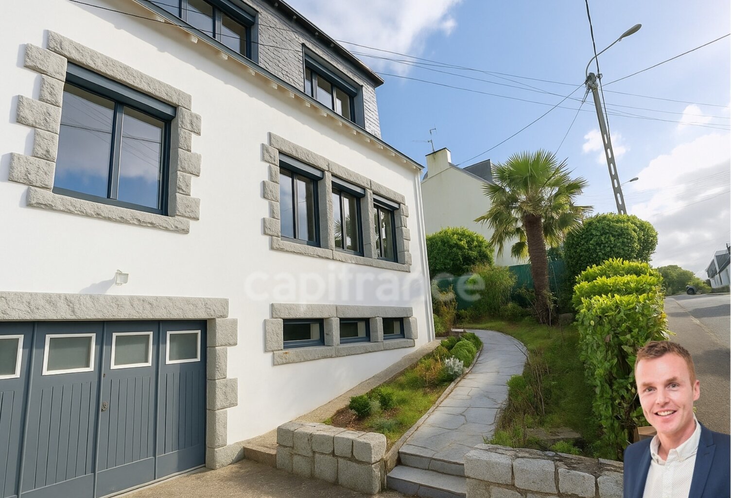 Quimper (Frugy) – Maison rénovée 165 m² habitable, avec studio indépendant, quartier résidentiel proche universités et commerces, fort potentiel locatif — photo 1