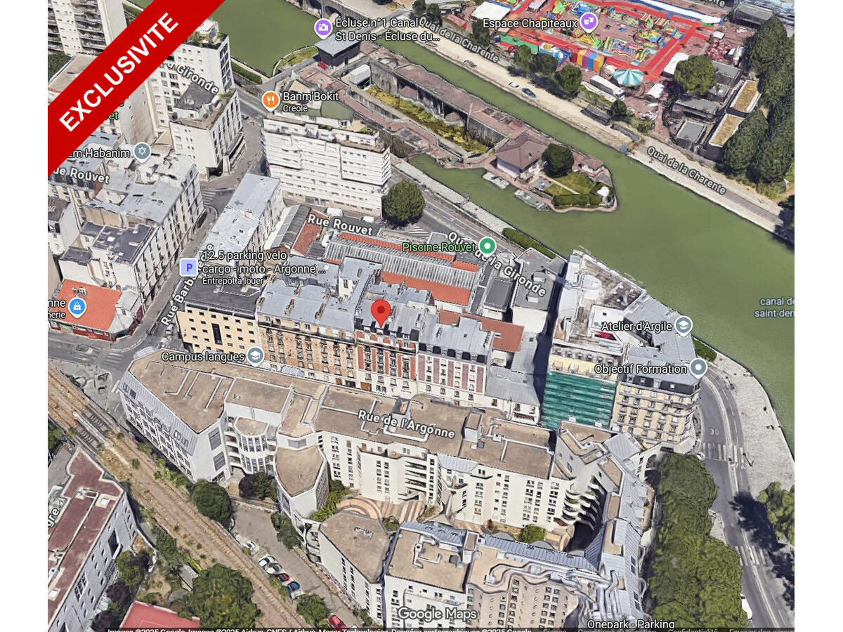 Appartement  T2 à vendre Paris 19eme 75019