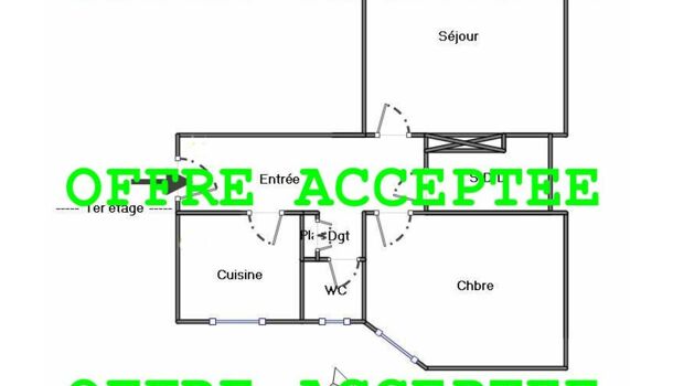 Appartement 2 pièces  à vendre Paris 19eme 75019