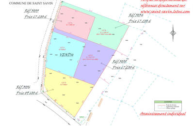 ST SAVIN TERRAIN CONSTRUCTIBLE 1326 m2 Lot B — photo du bien