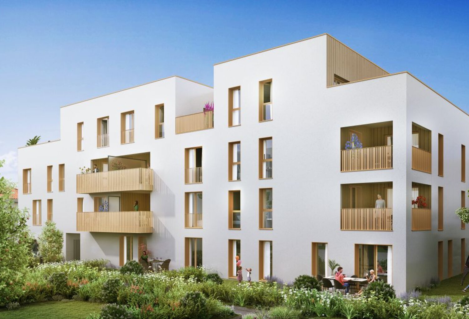 Vente programme neuf T1, T3 32 à 63 m² Lyon 8 (69008) — photo 1