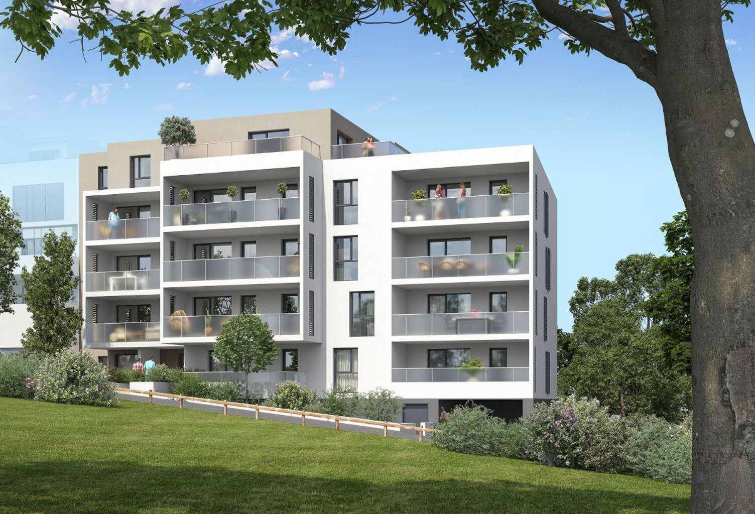 Vente programme neuf T2, T3, T4 45 à 84 m² Besançon (25000) — photo 1