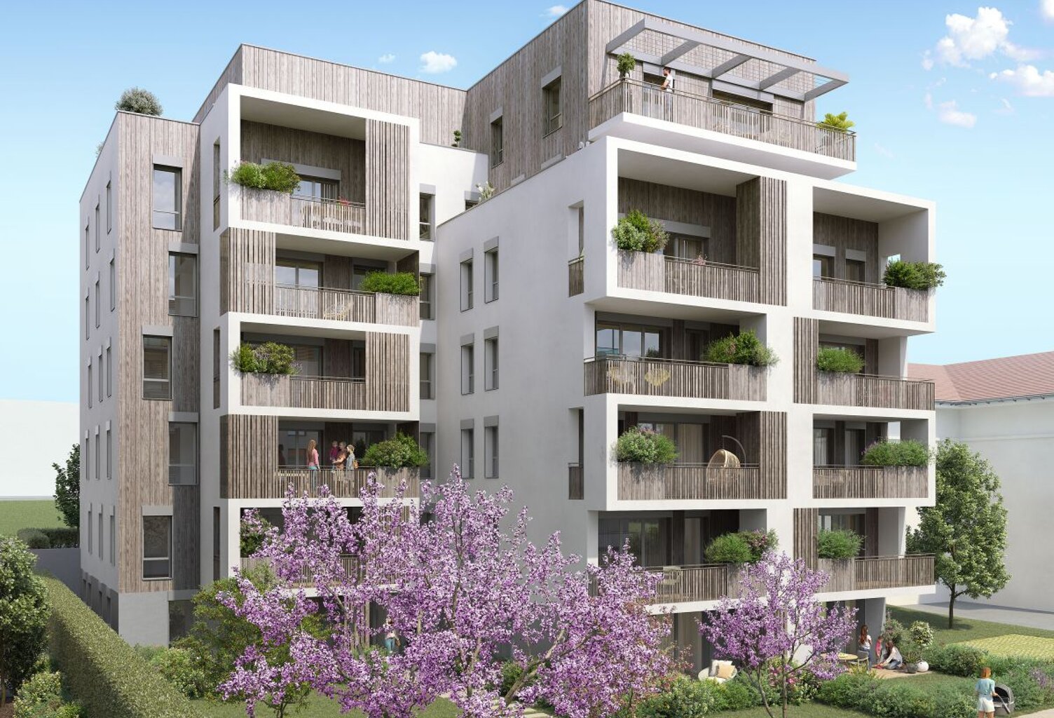 Vente programme neuf T2, T3, T4 45 à 79 m² Annecy (74000) — photo 1