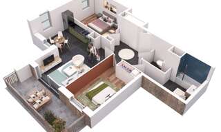 Appartement 3 Pièces 62 m² à vendre à Annecy (74000)