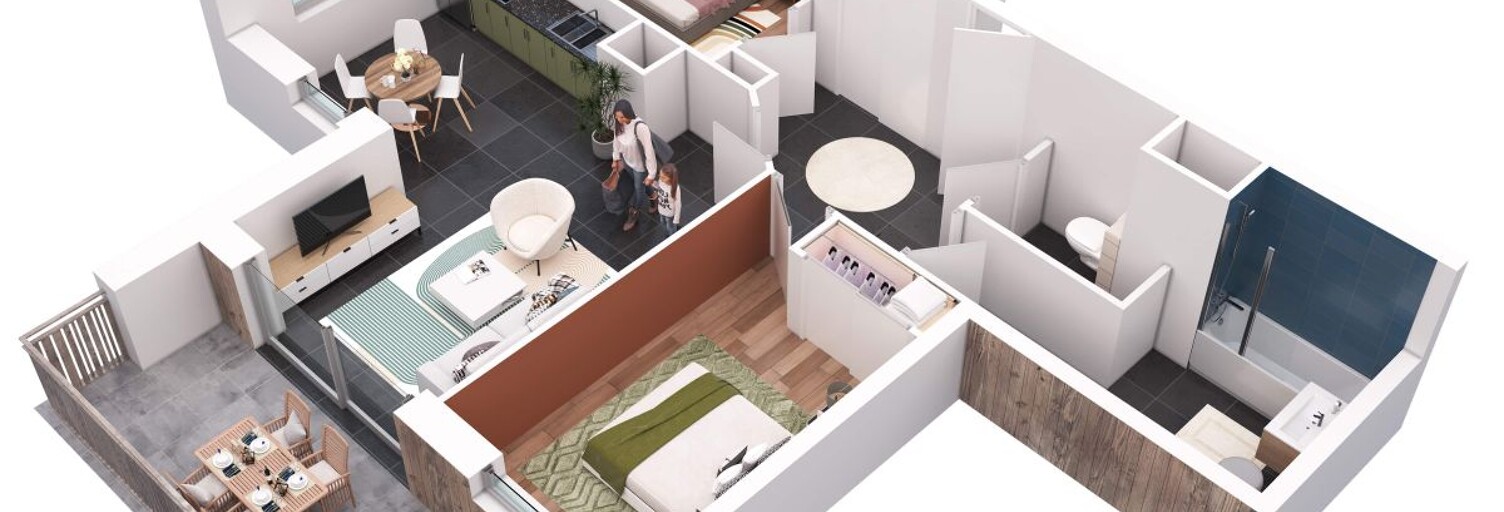 Appartement 3 Pièces 62 m² à vendre à Annecy (74000)