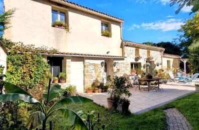 33710 TEUILLAC - MAISON EN PIERRES 195M² HABITABLES ET 1265 M² PARC PAYSAGER — photo du bien