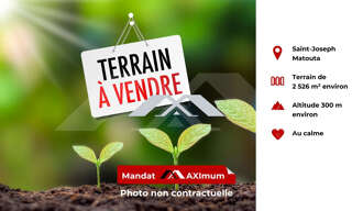 Terrain  2526 m² à vendre à Saint-Joseph (97480)