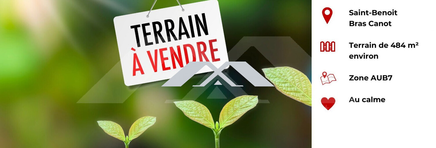Terrain  484 m² à vendre à Saint-Benoît (97470)