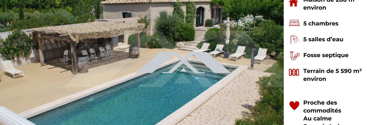 Maison 7 Pièces 280 m² à vendre à Maussane-les-Alpilles (13520)