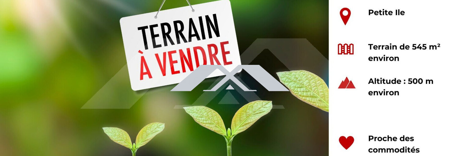 Terrain  545 m² à vendre à Petite-Île (97429)