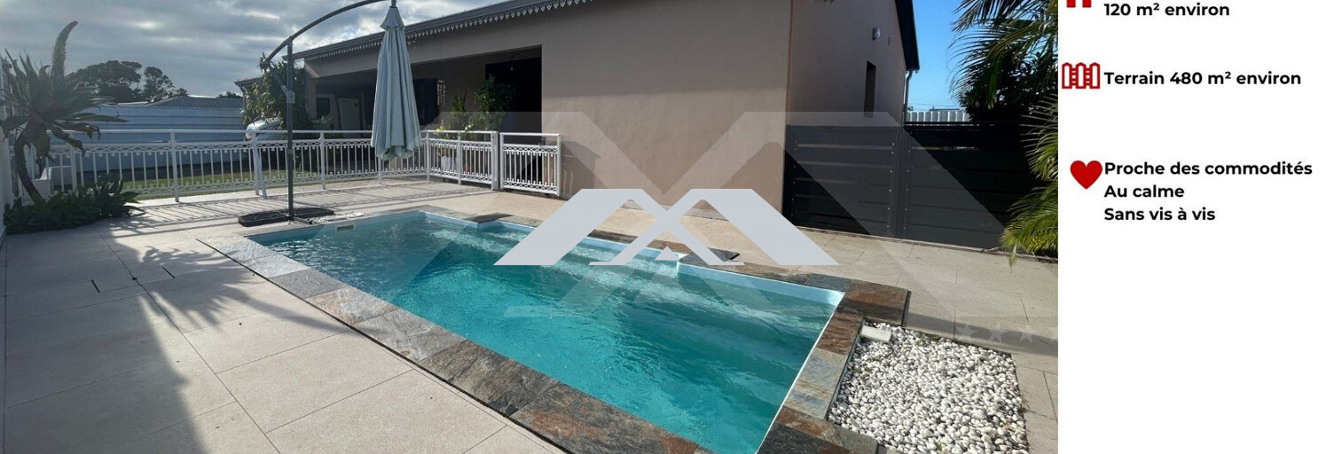 Maison 4 Pièces 120 m² à vendre à Saint-Benoît (97437)