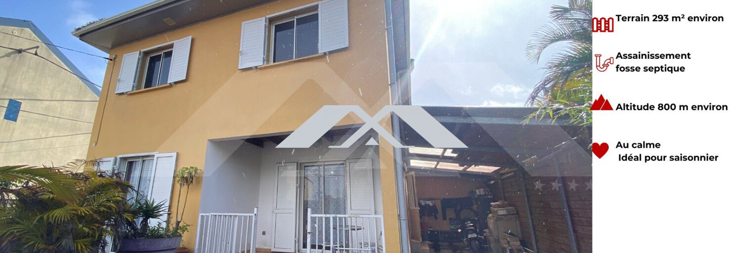 Maison 5 Pièces 120 m² à vendre à Le Tampon (97430)