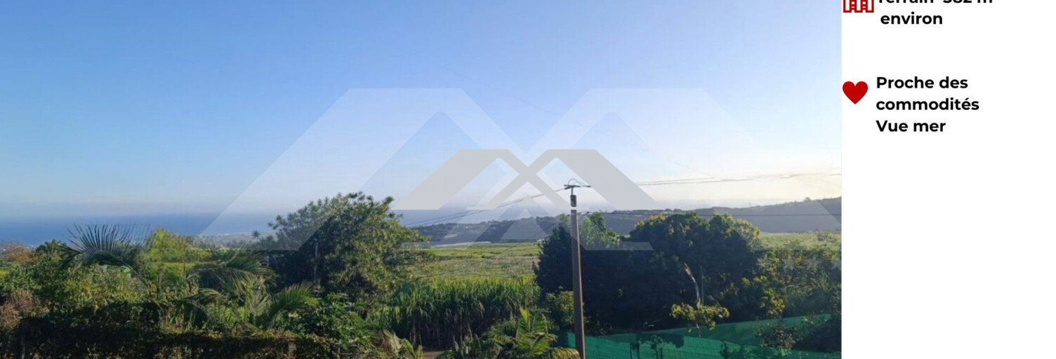 Terrain  382 m² à vendre à Le Tampon (97430)