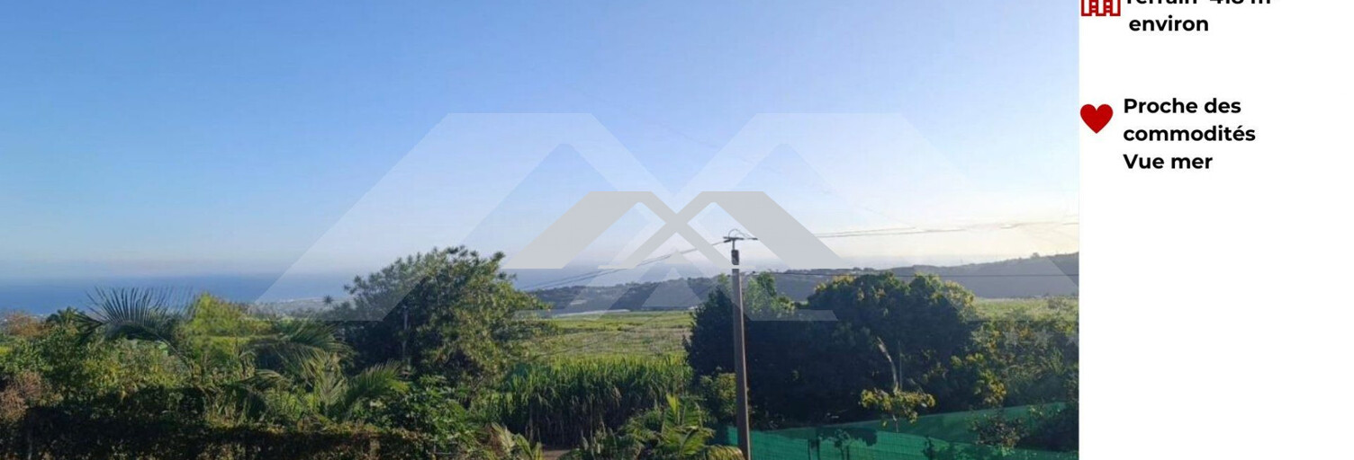 Terrain  418 m² à vendre à Le Tampon (97430)