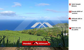 Terrain  2070 m² à vendre à Saint-Joseph (97480)