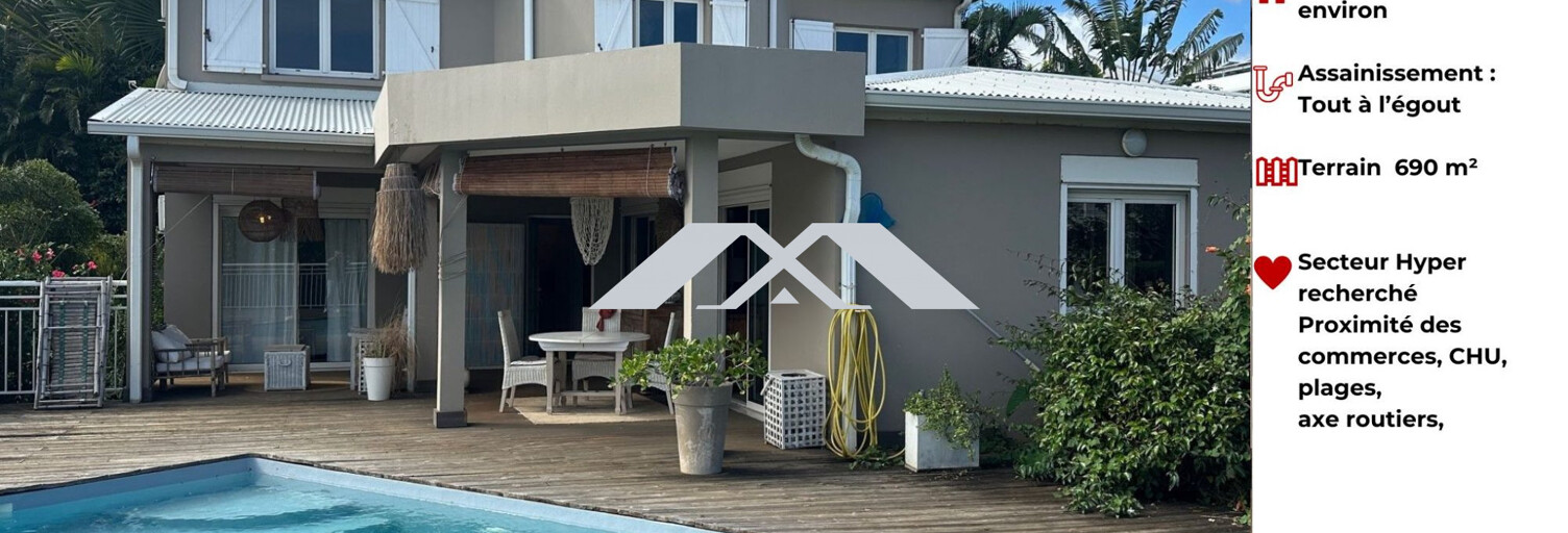 Maison 4 Pièces 152 m² à vendre à Saint-Pierre (97410)