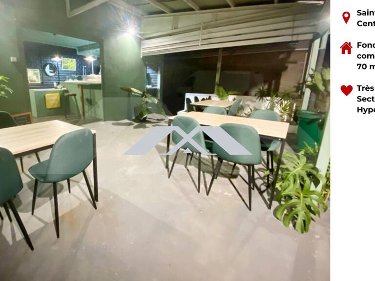 Fonds de commerce 70 m² Saint Joseph — photo 1