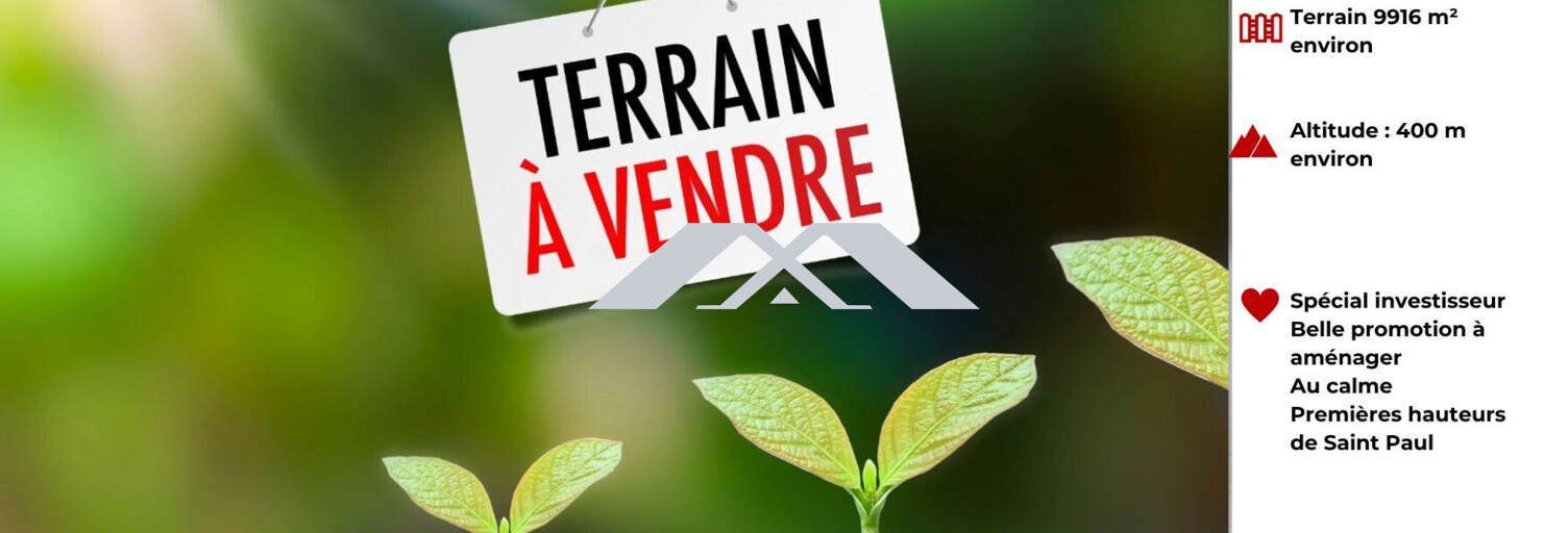 Terrain  9916 m² à vendre à Saint-Paul (97411)