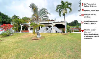 Maison 5 Pièces 115 m² à vendre à La Possession (97419)