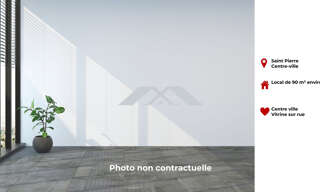 Commerce  90 m² à louer à Saint-Pierre (97410)