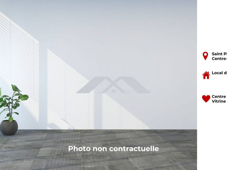 Local 90 m2 Saint-Pierre — photo 1