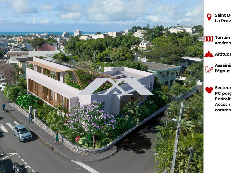 Terrain 578m² Saint Denis — photo 1