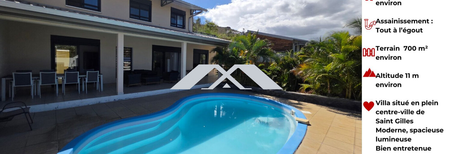 Maison 5 Pièces 120 m² à vendre à Saint-Paul (97434)