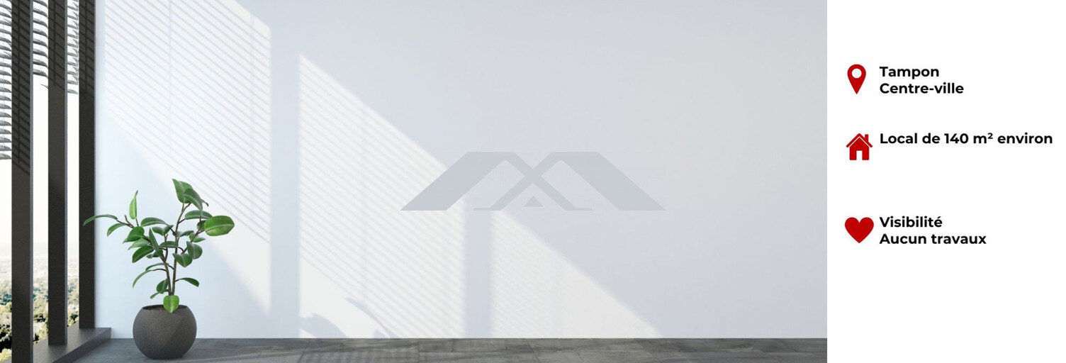 Commerce  140 m² à louer à Le Tampon (97430)
