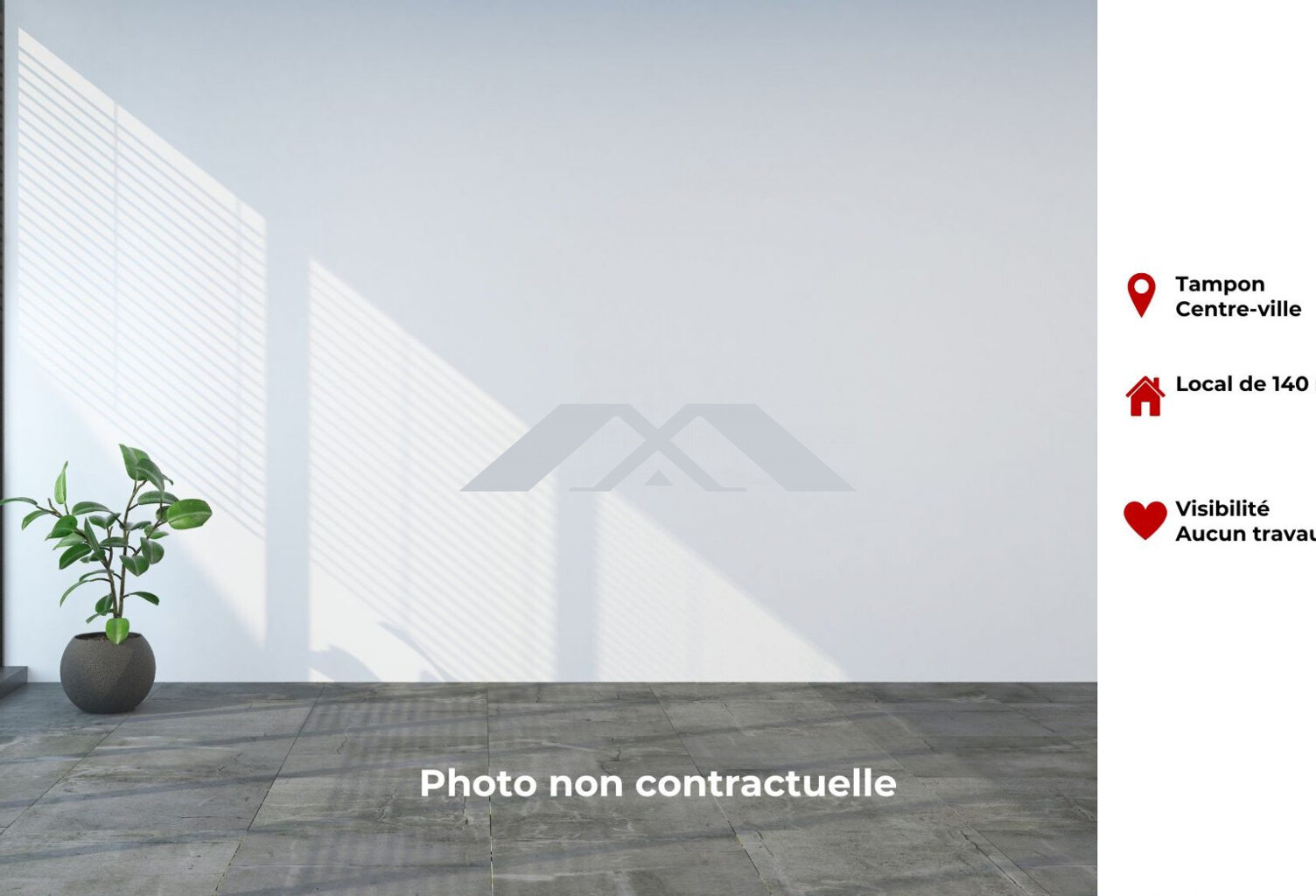 local 140 m² Tampon — photo 1