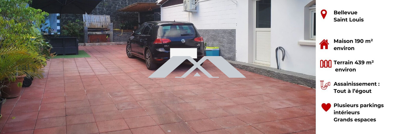 Maison 8 Pièces 190 m² à vendre à Saint-Louis (97450)