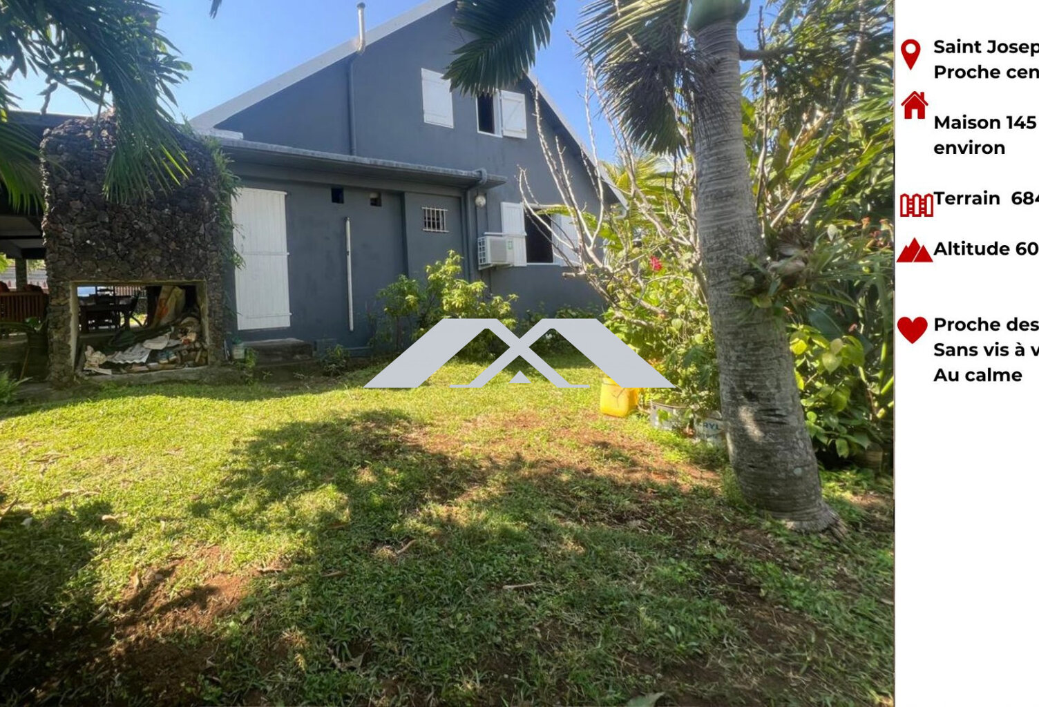 MAISON F6 PROCHE CEN?TRE VILLE SAINT JOSEPH — photo 1