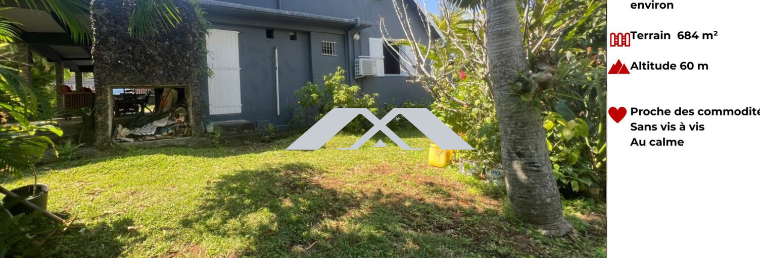 Maison 5 Pièces 145 m² à vendre à Saint-Joseph (97480)