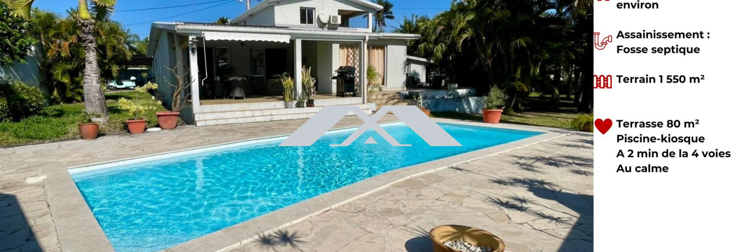 Maison 5 Pièces 180 m² à vendre à Saint-Pierre (97410)