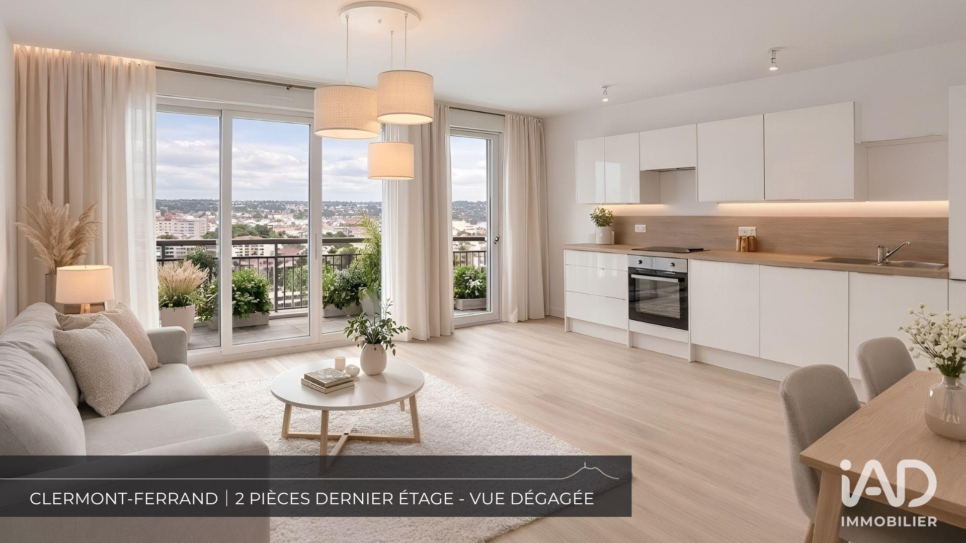 Clermont-Ferrand - 41m² - 2p. - 1ch.