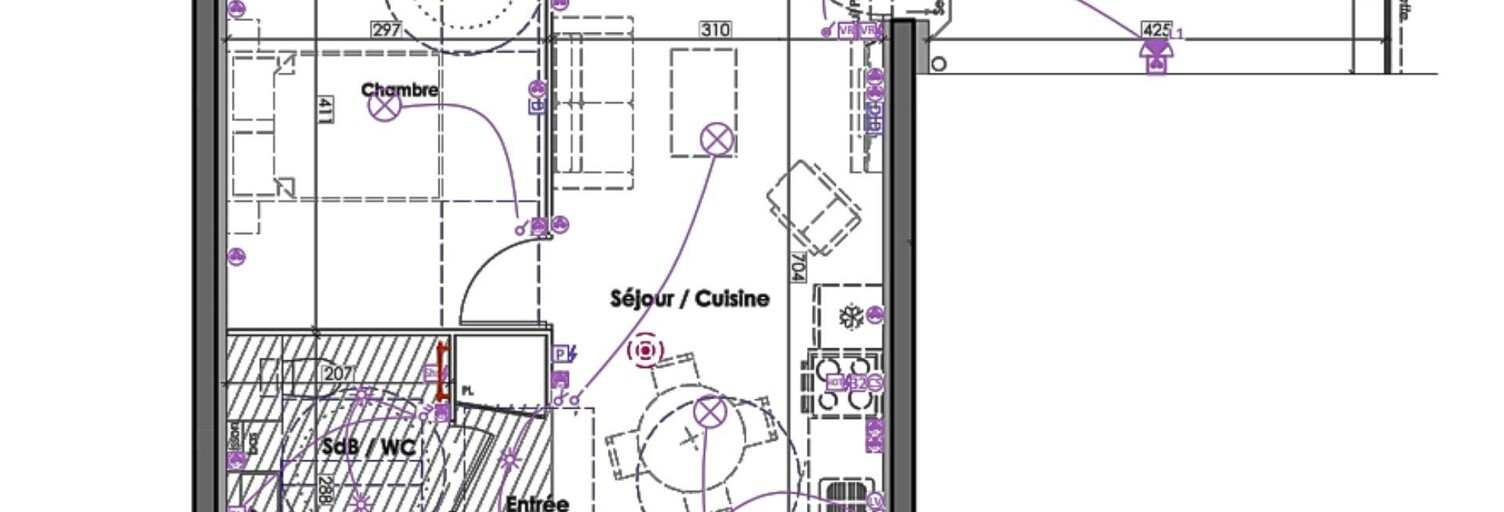 Appartement 2 Pièces 41 m² à vendre à Claix (38640)