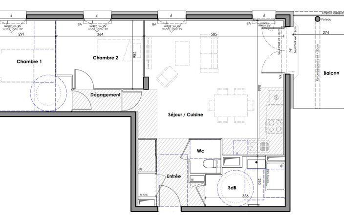 Vente Appartement 3 pièces — photo 4