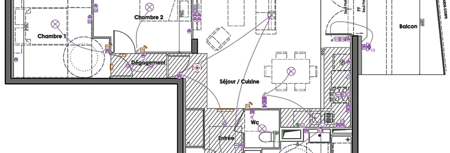 Appartement 3 Pièces 70 m² à vendre à Claix (38640)