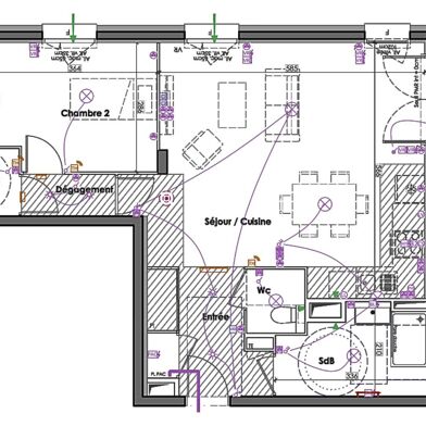 Appartement 3 pièces 315500 €
