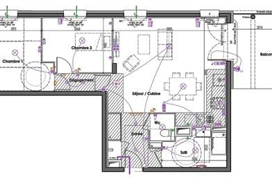 Appartement 3 pièces 315500 €