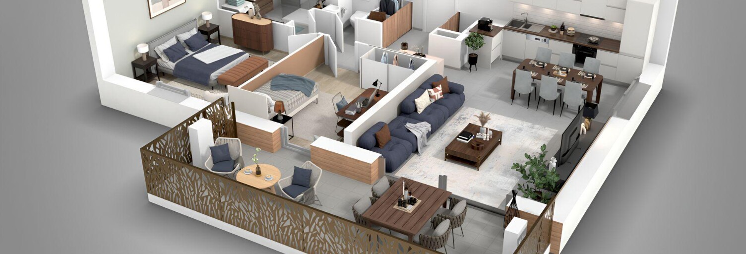 Appartement 3 Pièces 64 m² à vendre à Claix (38640)