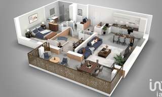 Appartement 3 Pièces 64 m² à vendre à Claix (38640)