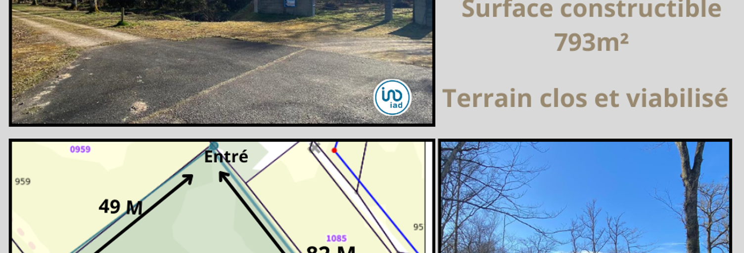Terrain  2927 m² à vendre à Nançay (18330)