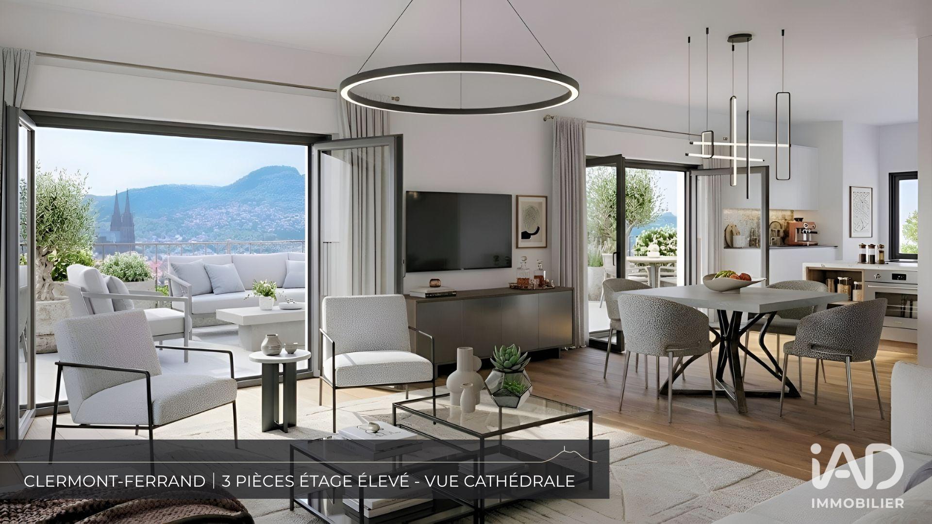 Clermont-Ferrand - 55m² - 3p. - 2ch.