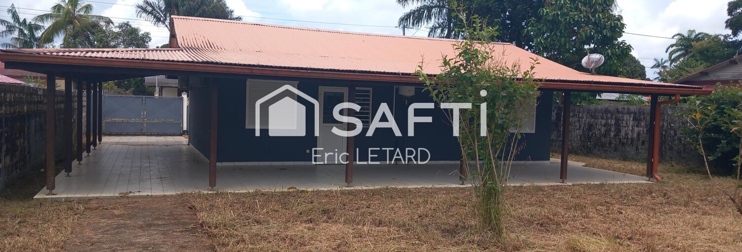 Maison 5 Pièces 85 m² à vendre à Matoury (97351)