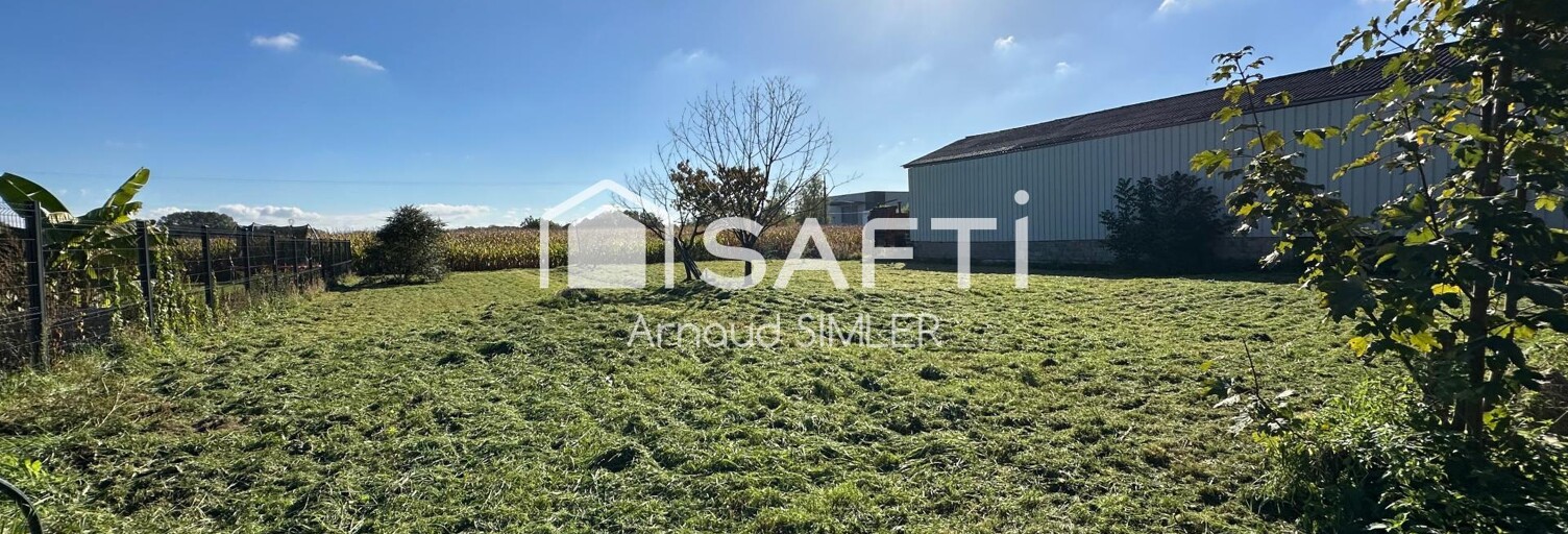 Terrain  1000 m² à vendre à Saasenheim (67390)