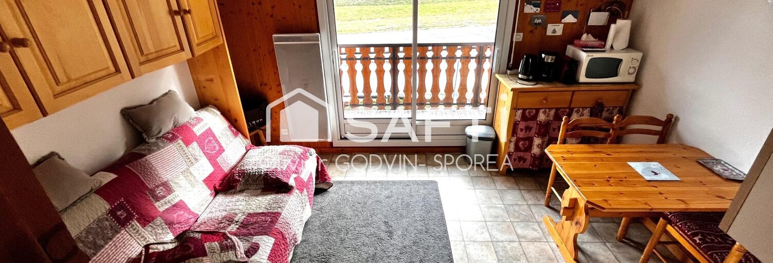 Appartement 2 Pièces 23 m² à vendre à Le Biot (74430)