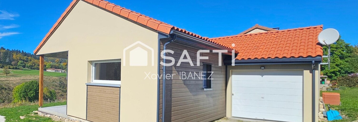 Maison 3 Pièces 70 m² à vendre à Chanaleilles (43170)