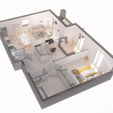 Appartement 3 pièces 429500 €