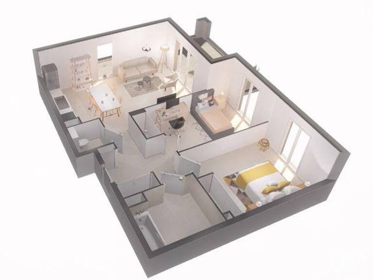 Vente Appartement 3 pièces — photo 1